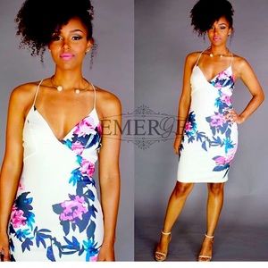 Emerge Boutique Floral Dress